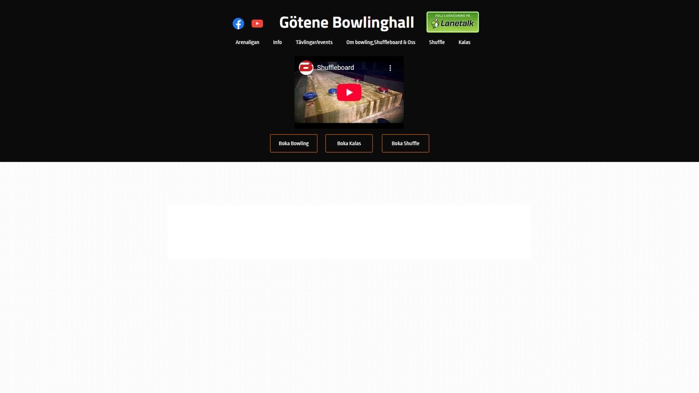 Arena Bowl - Bowlinghall interiör