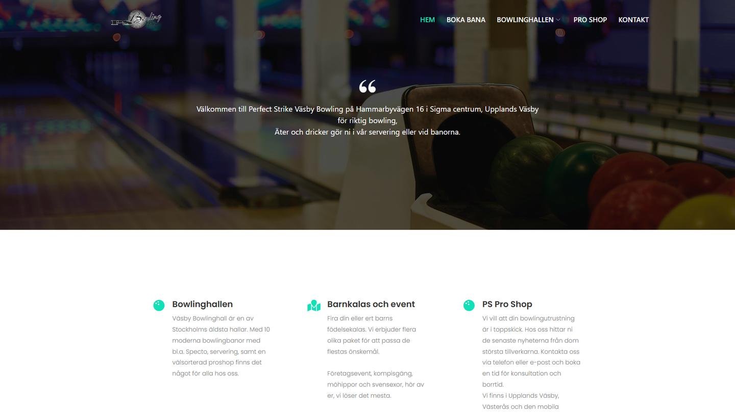 Brännkyrka Bowling - Bowlinghall interiör