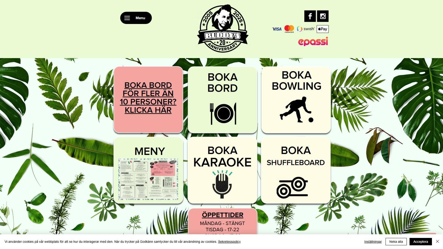 Buddy´s i Trollhättan - Bowlinghall interiör