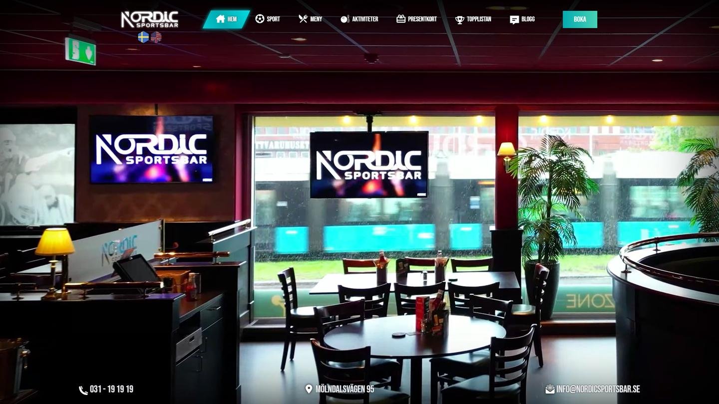 Chrilles Bowling, Falun - Bowlinghall interiör