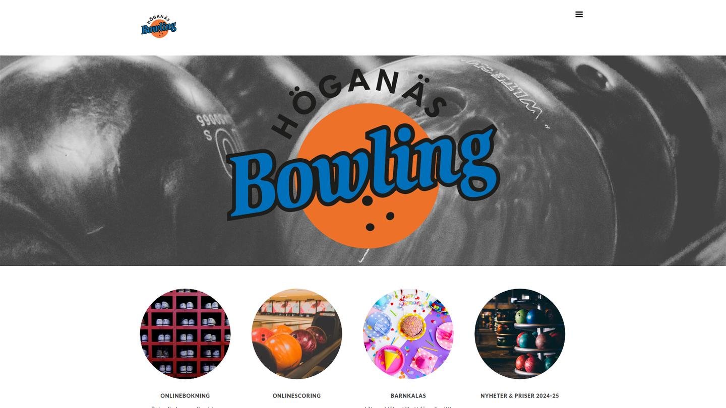 Höganäs Bowlinghall - Bowlinghall interiör