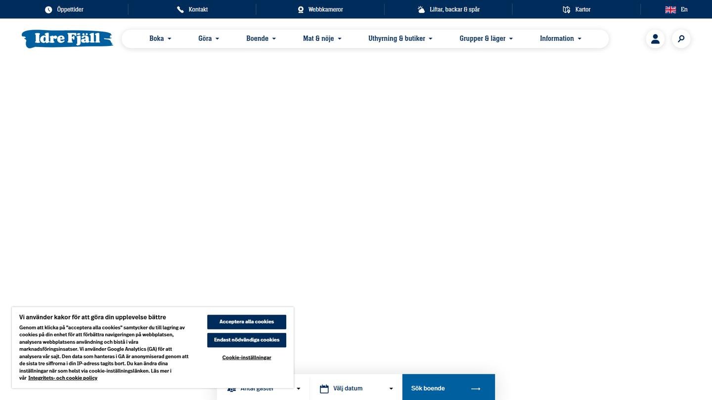 Idre Fjäll Bowling - Bowlinghall interiör