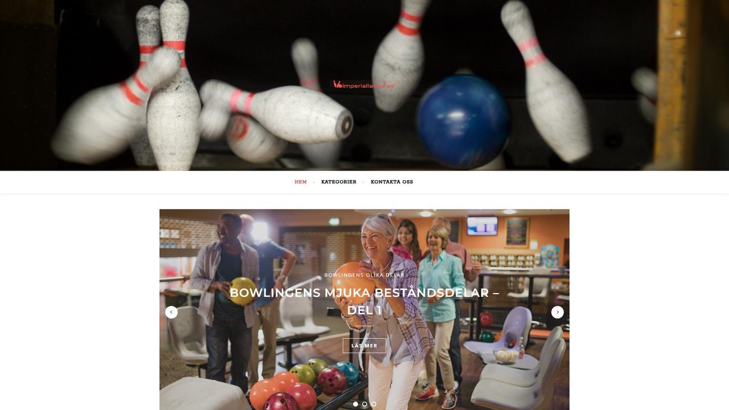 Imperial Lanes - Bowlinghall interiör