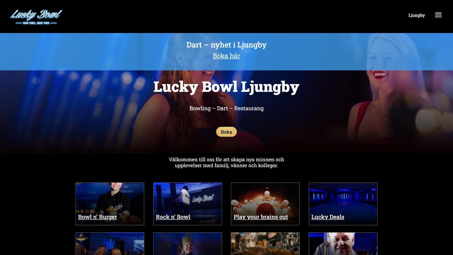 Ljungby Bowling - Bowlinghall interiör