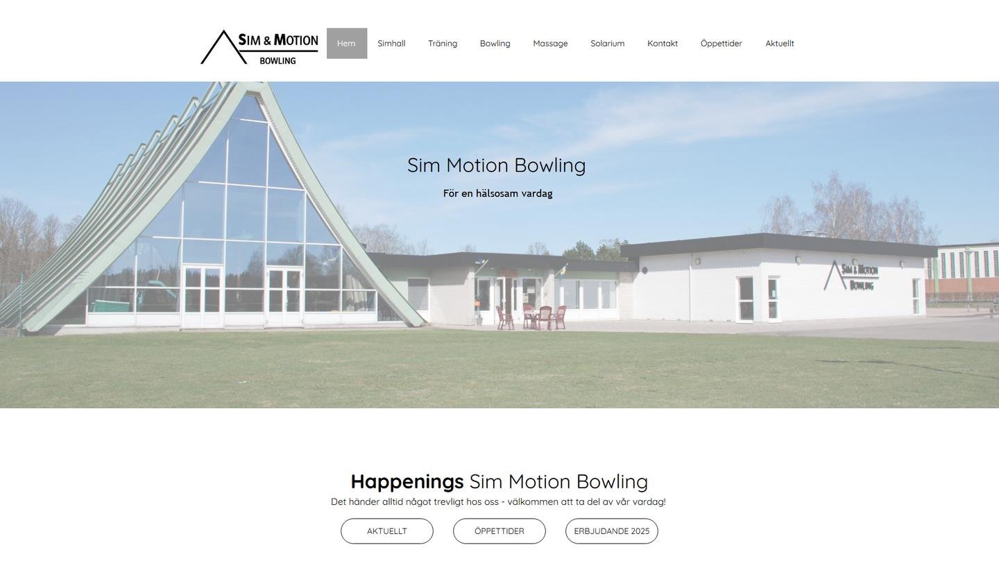 Örkelljunga Bowlinghall - Bowlinghall interiör