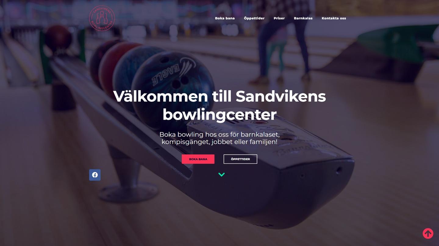 Sandvikens Bowlingcenter - Bowlinghall interiör