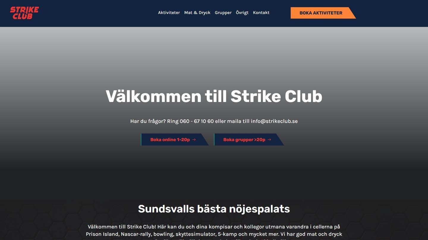 Strike Club! - Bowlinghall interiör