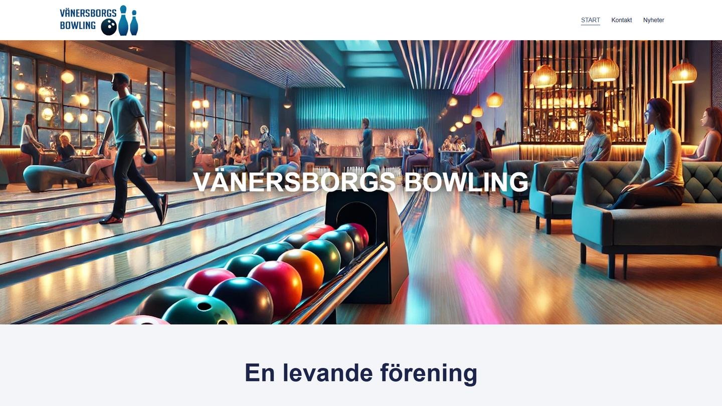 Vänersborgs Bowlinghall, Sportcentrum - Bowlinghall interiör